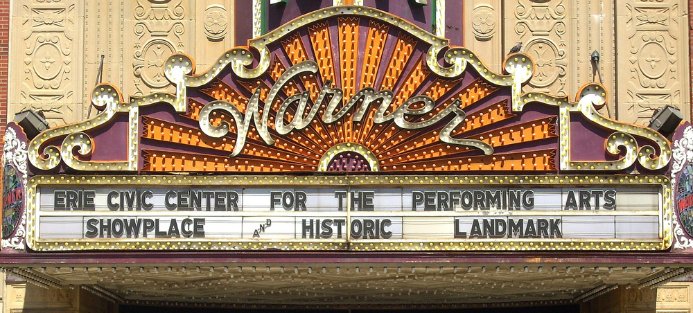 logo marquee sign