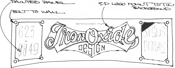 Iron Oxide Exterior Sketch