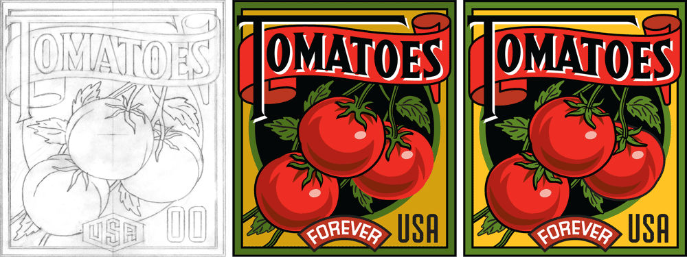 Tomatoes Color Roughs